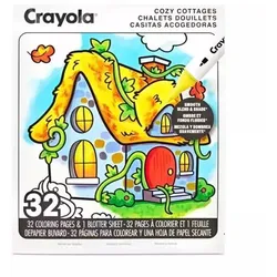 Crayola: Malbuch für Erwachsene – Märchenhütte