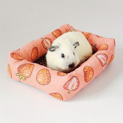 Market Central Breathable Summer Cooling Pet Bed Rattan Mat For Cats Hamsters Guinea Pigs l