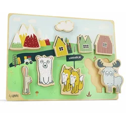 Hej Lonne Steckpuzzle HEJ LONNE - B/H/T ca. 25,00x30,00x1,00