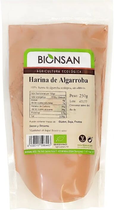 Bionsan Farinha de Alfarroba Orgânica Local 250g