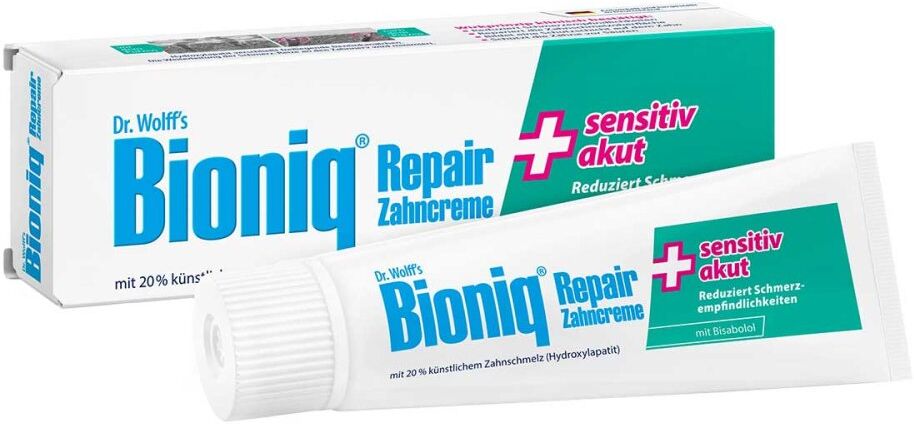 Bioniq Repair-zahncreme Sensitiv Akut 75ml