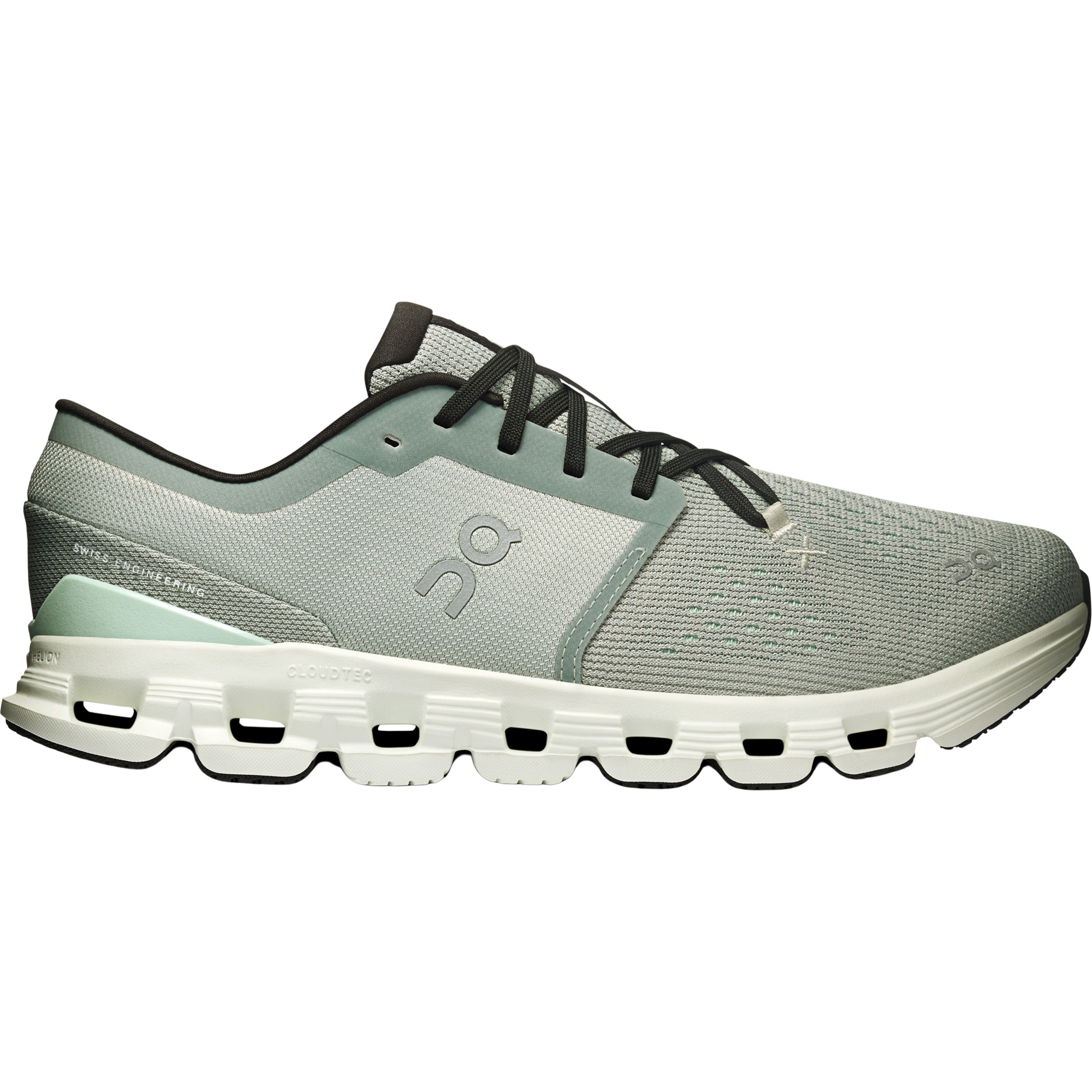 On Cloud X 4 Herren Freizeitschuhe gruen Größe 45 Lifestyle Atmungsaktiv