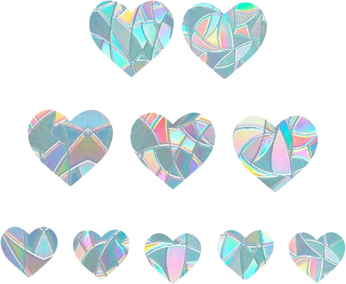 Raamstickers Regenboog Gekleurde Statische Glasdecoratie