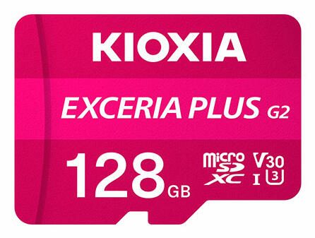 Kioxia Exceria Plus G2 microSDXC 128 GB LMPL2M128GG2