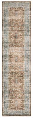 Vista Home Clarissa Washable Bordered Oriental Indoor Area Rug Mat