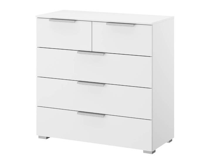 Buffet x3+2 80 x 81 x 42cm Blanc/Blanc alpin Aluminium