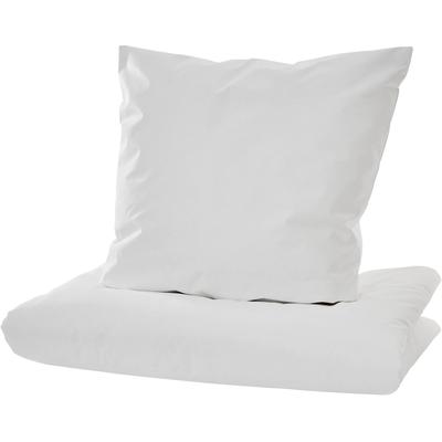 Bettwäsche IBENA "Astana", weiß, B/L: 155cm x 220cm, 1 Stk., 1 Stk., Encasing, B/L: 80cm x 80cm, Encasing, Obermaterial: 70% Polyester, 30% Polyamid, Bettwäsche, Bettwäsche, Allergieschutzbezug aus Evolon New Generation