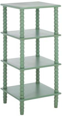 "SAFAVIEH Dilyn 15.7-Inch Wood Bookshelf - 16"" W x 16"" D x 36"" H"