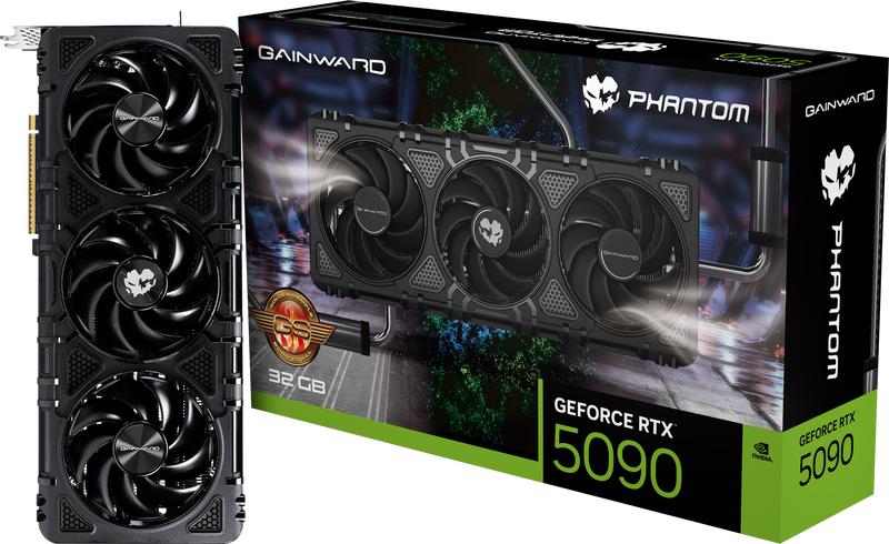 Gainward GeForce RTX 5090 Phantom GS, 32768 MB GDDR7