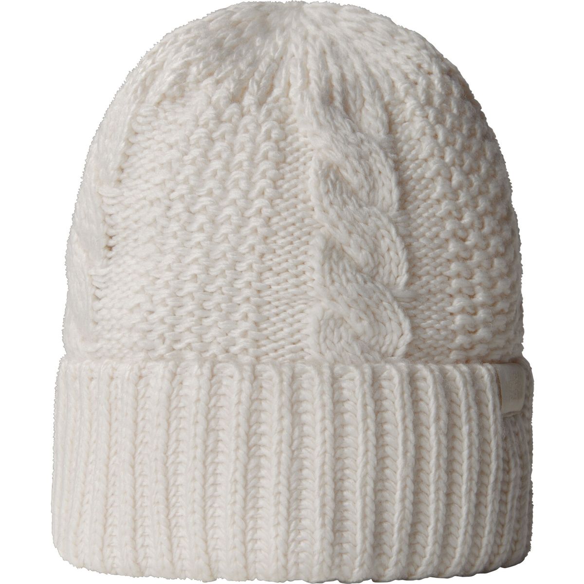 The North Face Womens OH Mega Beanie white dune (QLI) OS NF0A7WJJQLI-OS