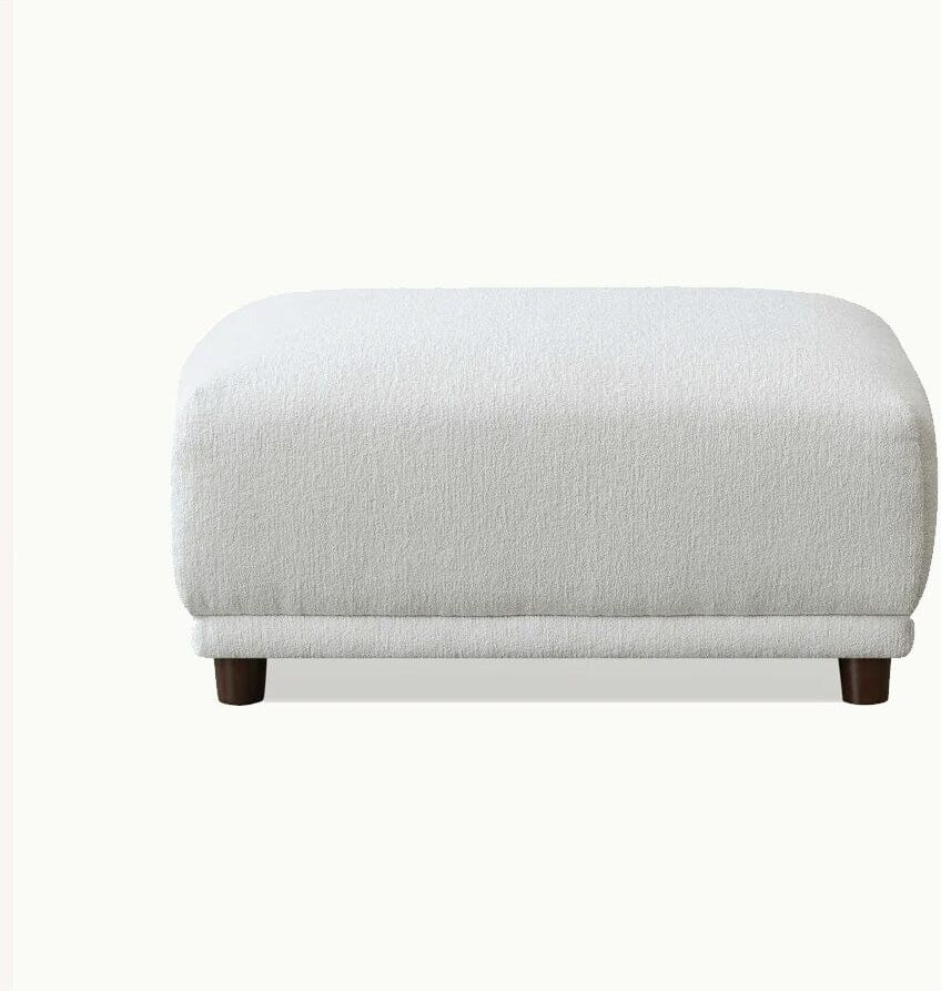 Arlo Polar Boucle Modular Sofa Range, Footstool