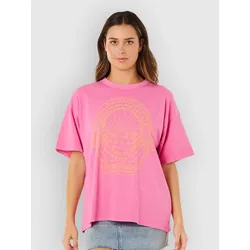 Rip Curl Hotel Malibu Heritage T-Shirt super pink Gr. M