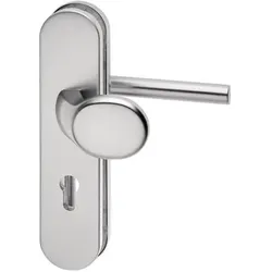 EDI, Türgriff + Türgarnitur, Schutzgarnitur Logo 8743/0272 Aluminium F1 72 mm 35-45 mm (Türgriff)