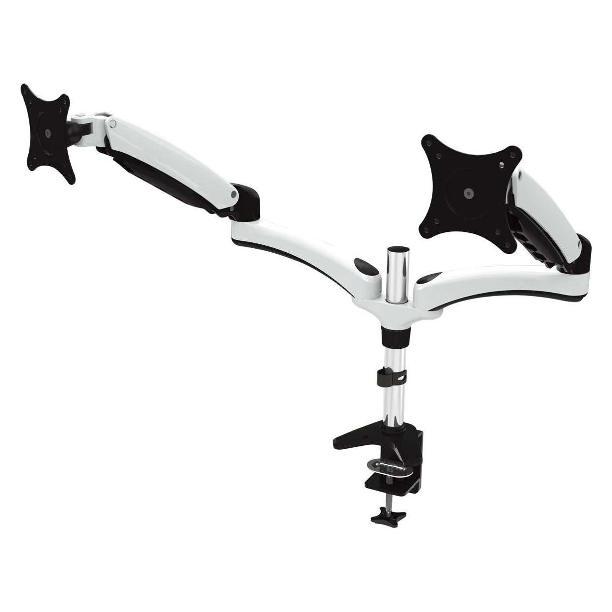 Jenimage FD230TK-Tischhalterung - 2 Monitore Neigen -90 bis +85 Grad Drehen 180 Grad Schwenken 360 Grad fu... (Tisch, 27", 7.80 kg) (JI-FD230TK)