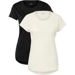 Tchibo - 2 Funktionsshirts - Damen - Gr. L - schwarz