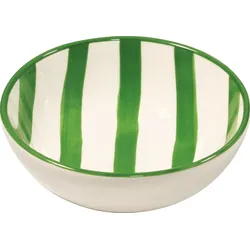 Lido Righe Schale 13 cm gestreift grün