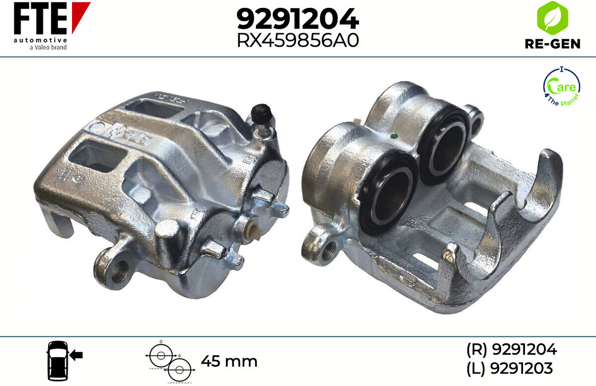 Fte Bremssattel 9291204 Für Mitsubishi