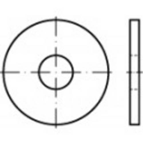 TOOLCRAFT Unterlegscheibe 33mm 105mm Stahl 25 St. 107025