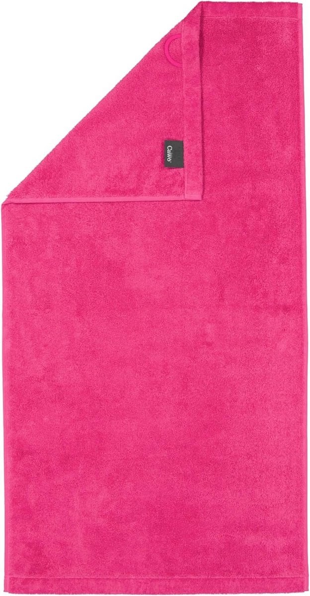 Zachte katoenen badhanddoek voor volwassenen in roze