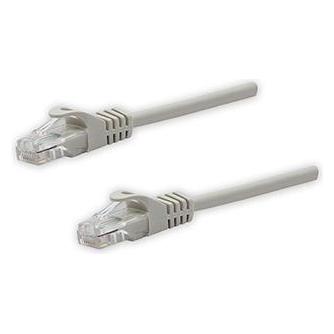 UTP-Patchkabel, Cat.5e, RJ45 M-5m, ungeschirmt, grau, reines Economy-Kupfer (UTP, CAT5e, 5 m) (25243400)