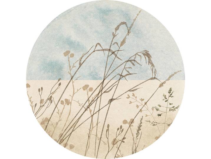 Fototapete, Blau, Braun, Sträucher, Tapeten & Wandverkleidungen, Fototapeten
