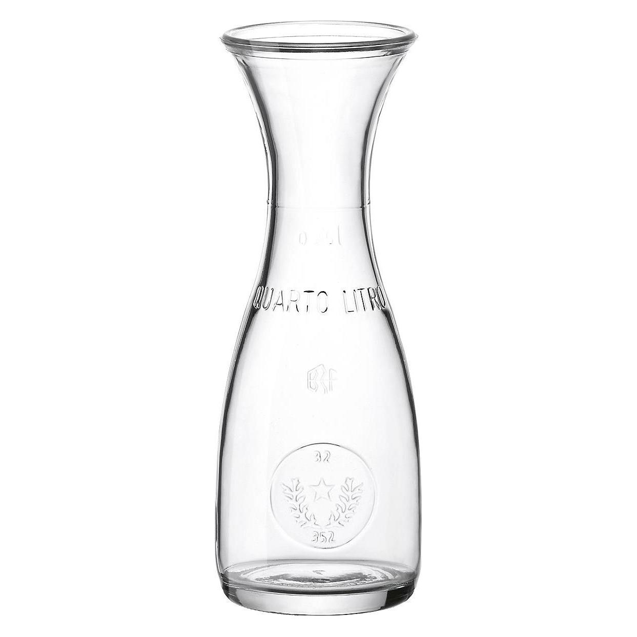 Oberglas Massflasche (0.25 l) (WELLCO) Mindestbestellmenge: 12 Stück