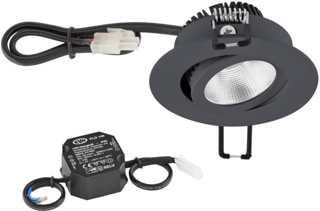 EVN Lichttechnik P-LED Plafonnier encastré 230V 3000K 620lm PC20N61602 ; evn_lichttechnik (PC20N61602)