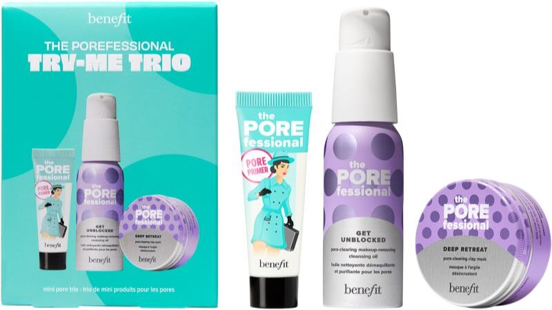 Benefit The POREfessional Try Me Trio coffret de soins pour le visage