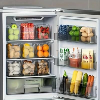 Vertical Door Management System 3 Piece Refrigerator Side Door Organizer For Fruits & Vegetable Optimization Vertical Door Management System 3 Piece Refrigerator Side Door Organizer For Fruits & Vegetable Optimization