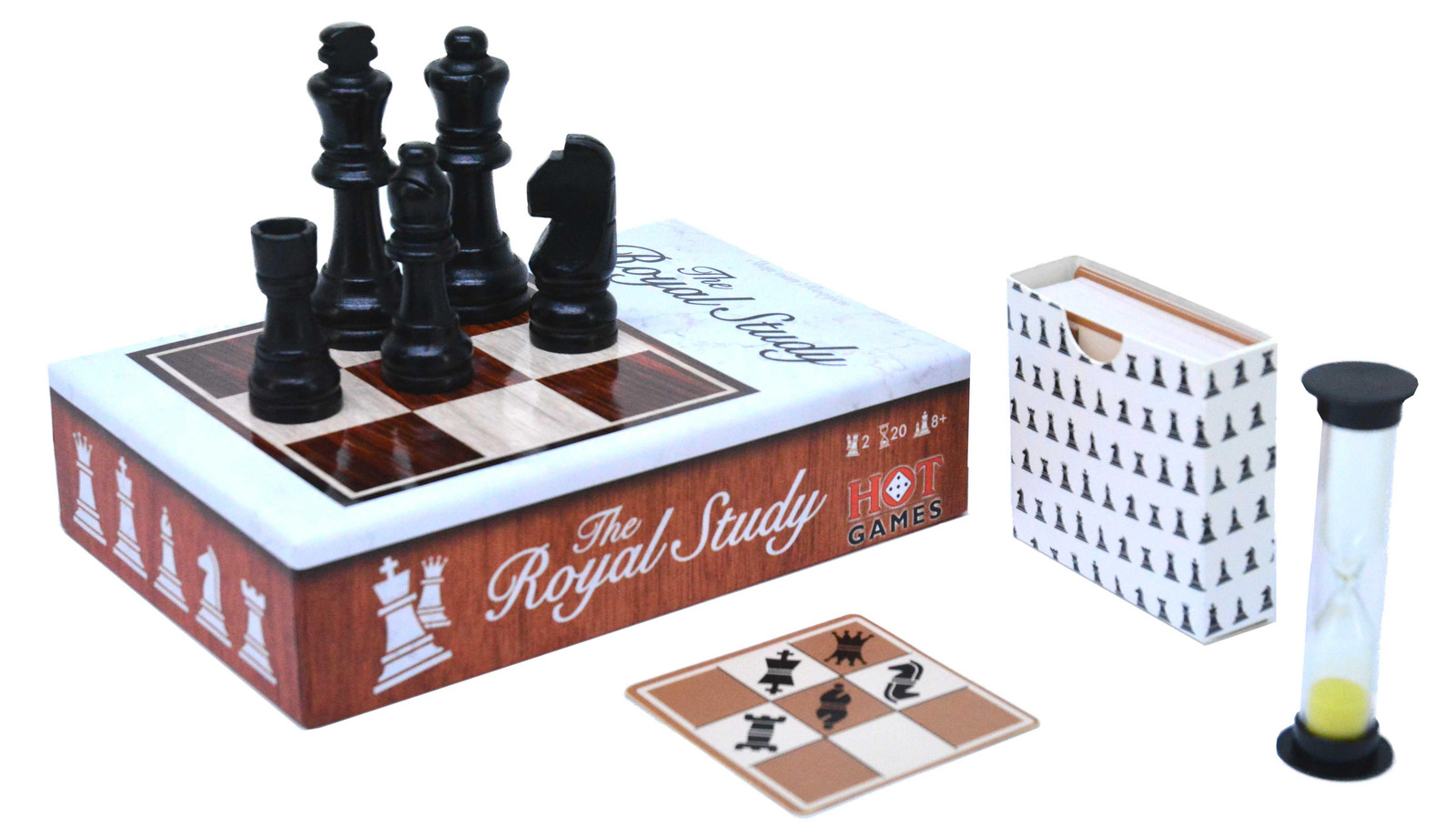 The Royal Study Schaken - Strategisch bordspel