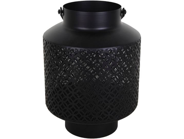 Laterne Refined Urban schwarz Metall D 18 H 24 cm - Laterne