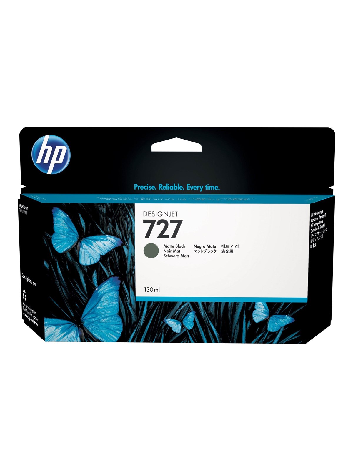 HP 727 / B3P22A Matte Black Ink
