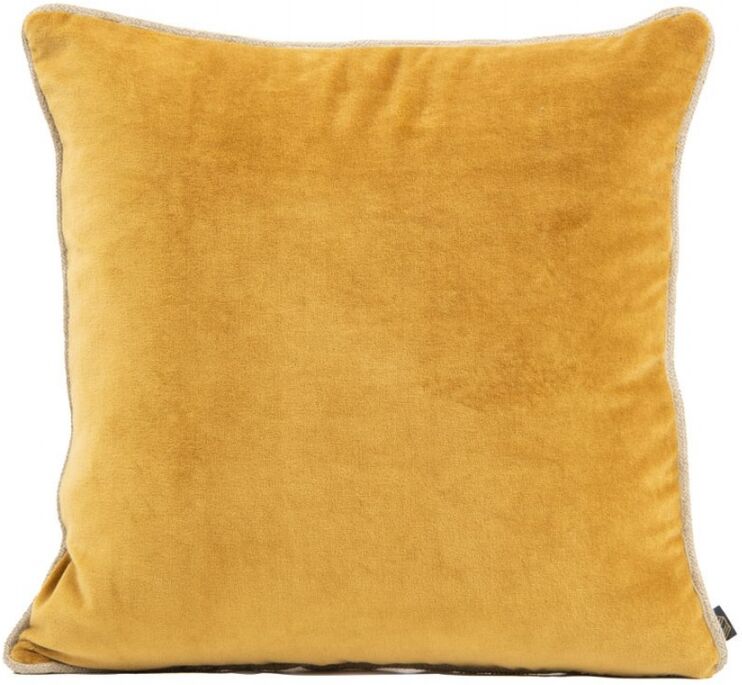 HAOMY Housse de coussin en velours chamois 45 x 45 cm - New Delhi