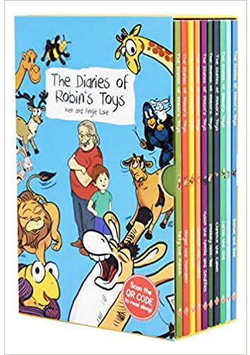 Diaries of Robin's Toys by Ken Lake - 10 Books Collection Set - Paperback - Ages 5+ - Magical Toy Adventures for Family Reading