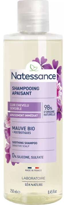 Natessance Shampooing Apaisant Mauve Bio 250 ml