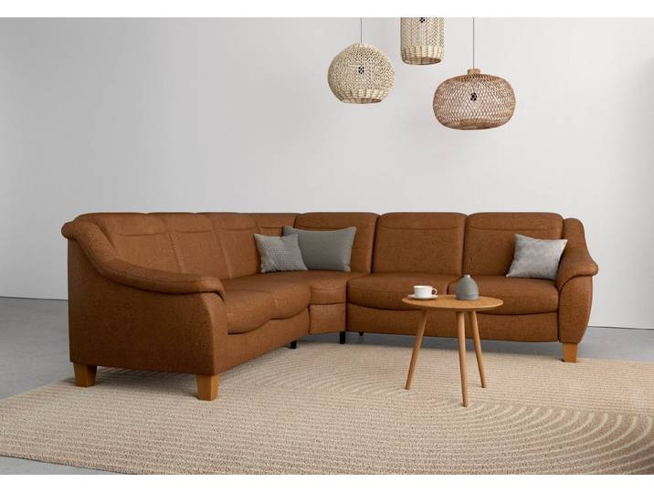 OTTO home Ecksofa Caldera L-Form, Federkern, optional Kopfteilverstellung, Schlaffunktion & Bettkasten