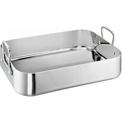 Schulte-Ufer Bräter Bratreine DELICADO Induktion, Pfanne + Kochtopf, Silber