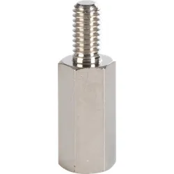 VT DA4 15MM - Distanzhülsen, Metall, 6-Kant, M4, 15mm