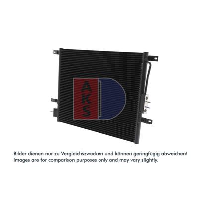 AKS DASIS Kondensator, Klimaanlage 522057n
