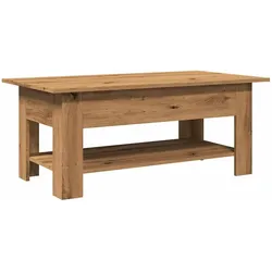vidaXL Couchtisch Artisan-Eiche 102x55x42 cm Holzwerkstoff