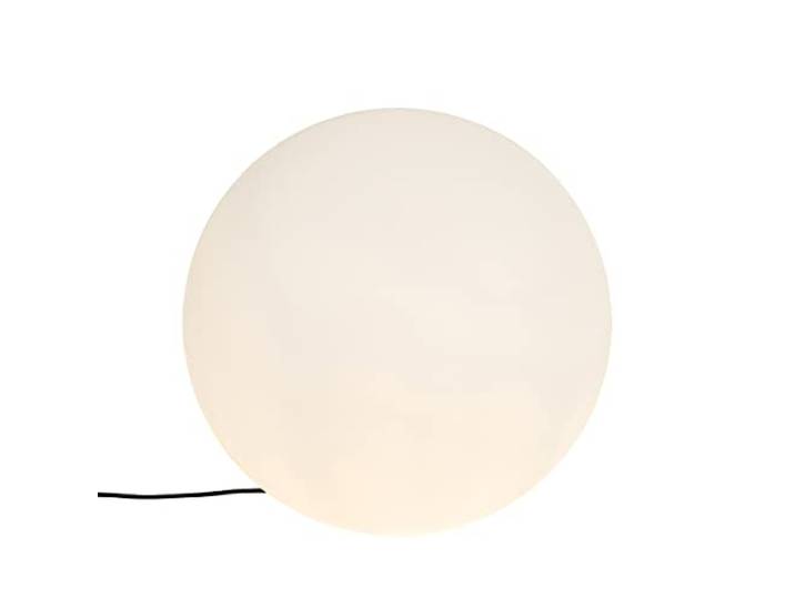 QAZQA nura - Lampadaire - 1 lumière - Ø 56 cm - Blanc - Moderne - éclairage extérieur