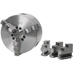 Optimum Dreibackendrehfutter zentrisch spannend Ø 200 mm Camlock DIN ISO 702-2 N...