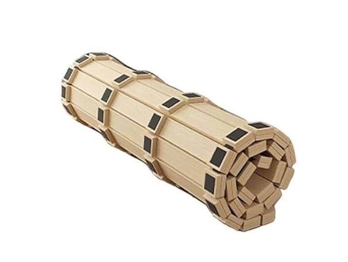 ASUIU Etagenbrett aus Kiefernholz zur Matratzenauflage – robuste Lattenroste for Queen-Size-, King-Size-, Full- und Twin-Betten – faltbar und unproblematisch zu verstauen((39.4x74.8in) 100x190cm)