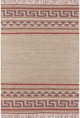 Momeni Esme Wool and Cotton Hand Made Pink Area Rug