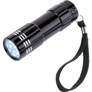 Böttcher-AG Taschenlampe 9 LED, mit Batterie, 20 Lumen, 9 cm