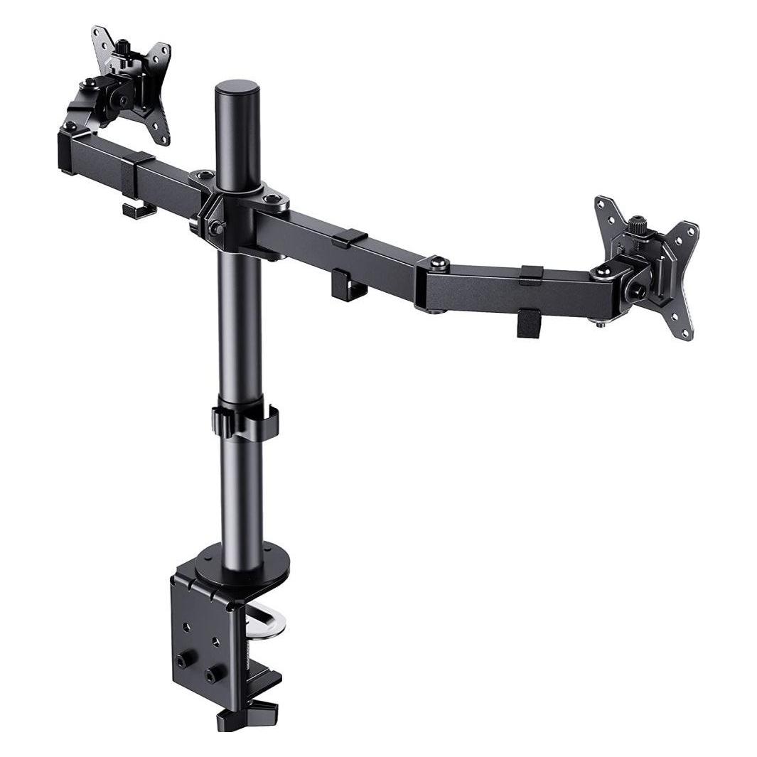 Techly Unterstützung für 2 LCD-Monitore 13-32 Zoll 33-81cm (Tisch, 32", 16 kg) (ICA-LCD-582-D)