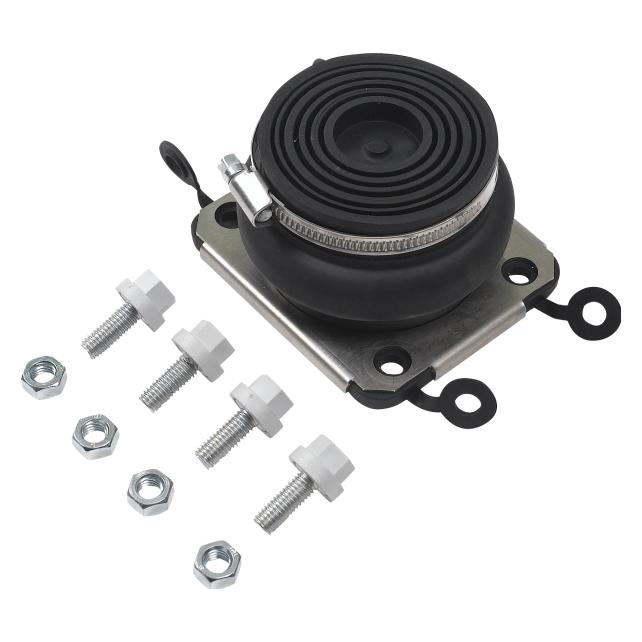 Ensto Wandschrank Kabelmembrane 1 x Ø27 - 66mm, ohne Flansch, IP65, mit Schraubensatz (6418677173585)
