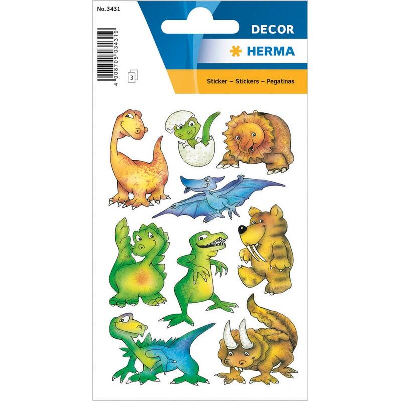 HERMA Aufkleber Dinos 3431
