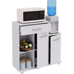 VCM, Servierwagen, Küchenwagen Rollwagen Masse Küchenwagen ca. H. 85 x B. 68 x T. 38 cm ausreichend Stauraum und