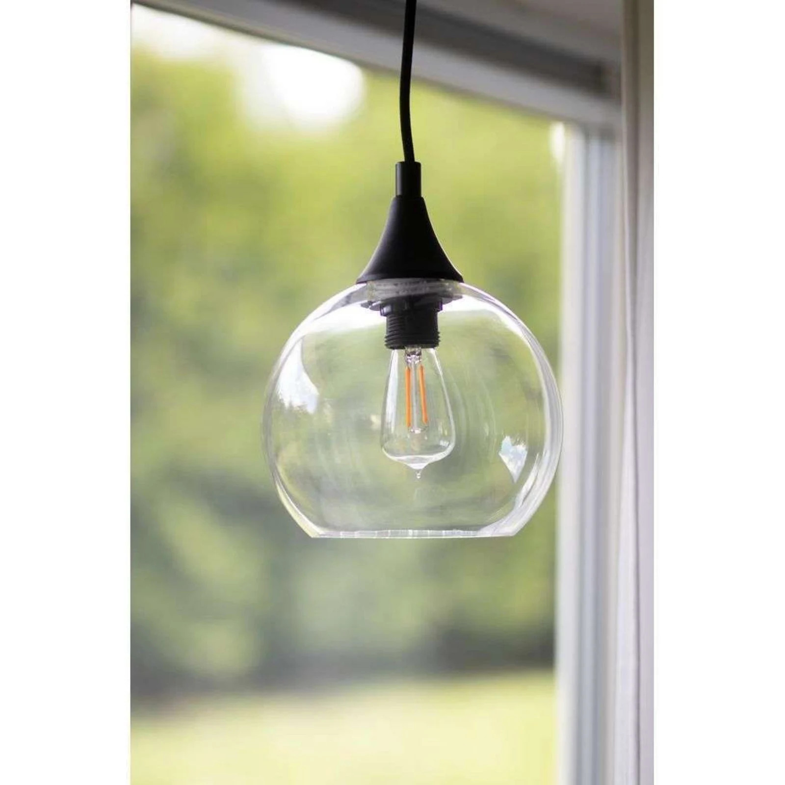 Globen Lighting Bowl Hanglamp Mini Clear Glas voor de Eetkamer